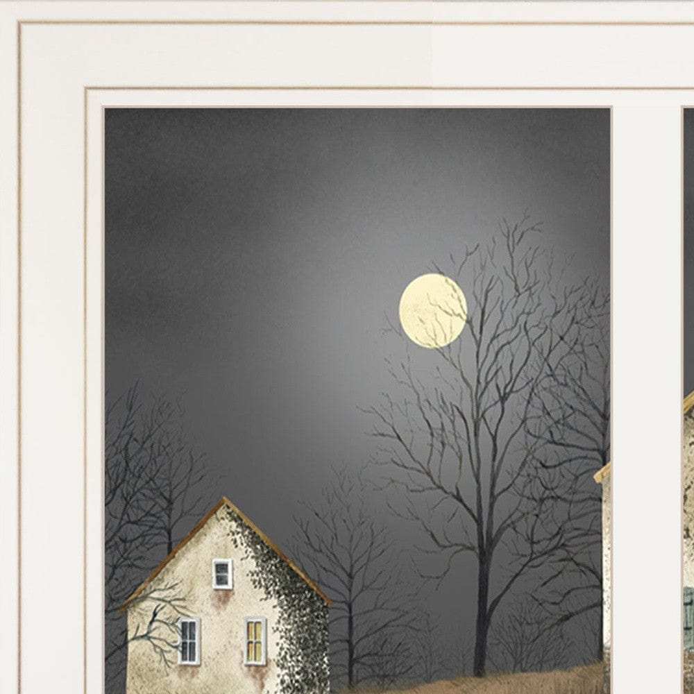 Still of the Night 4 White Framed Print Wall Art - Homeroots - Flyclothing LLC