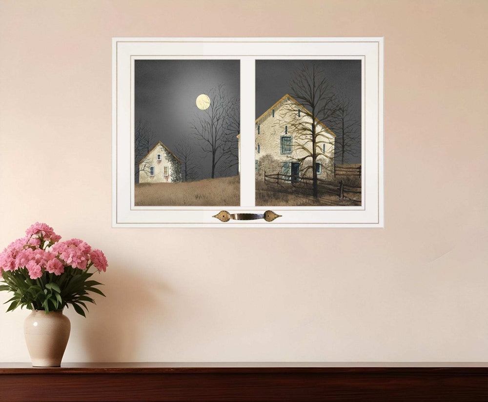 Still of the Night 4 White Framed Print Wall Art - Homeroots - Flyclothing LLC