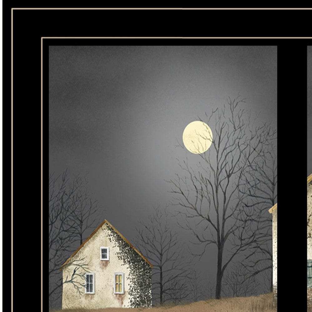 Still of the Night 5 Black Framed Print Wall Art - Homeroots - Flyclothing LLC