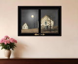 Still of the Night 5 Black Framed Print Wall Art - Homeroots - Flyclothing LLC