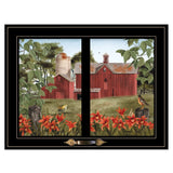 Summer Days 4 Black Framed Print Wall Art - Homeroots - Flyclothing LLC