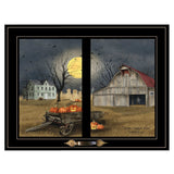 Spooky Harvest Moon 7 Black Framed Print Kitchen Wall Art - Homeroots - Flyclothing LLC