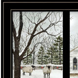 I Heard the Bells on Christmas Day 2 Black Framed Print Wall Art - Homeroots - Flyclothing LLC