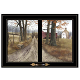 The Road Home 7 Black Framed Print Wall Art - Homeroots - Flyclothing LLC