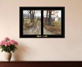 The Road Home 7 Black Framed Print Wall Art - Homeroots - Flyclothing LLC