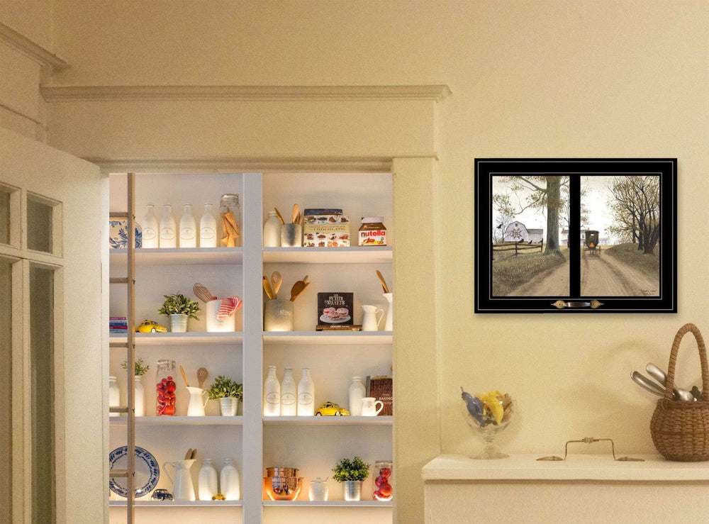 Heading Home 2 Black Framed Print Wall Art - Homeroots - Flyclothing LLC