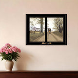Heading Home 2 Black Framed Print Wall Art - Homeroots - Flyclothing LLC