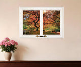 First Colors of Fall I 3 White Framed Print Wall Art - Homeroots - Flyclothing LLC