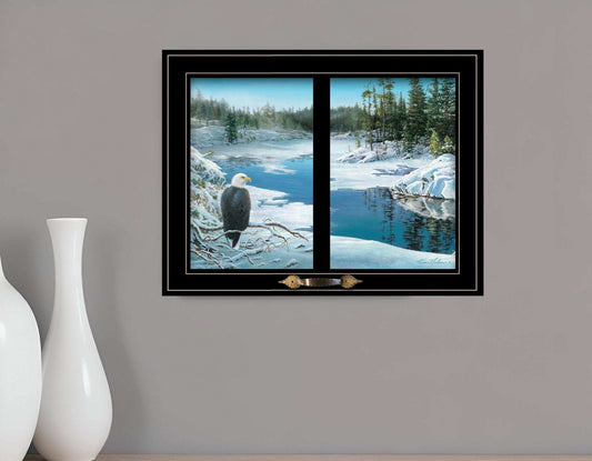 The Lookout 4 Black Framed Print Wall Art - Homeroots - Flyclothing LLC