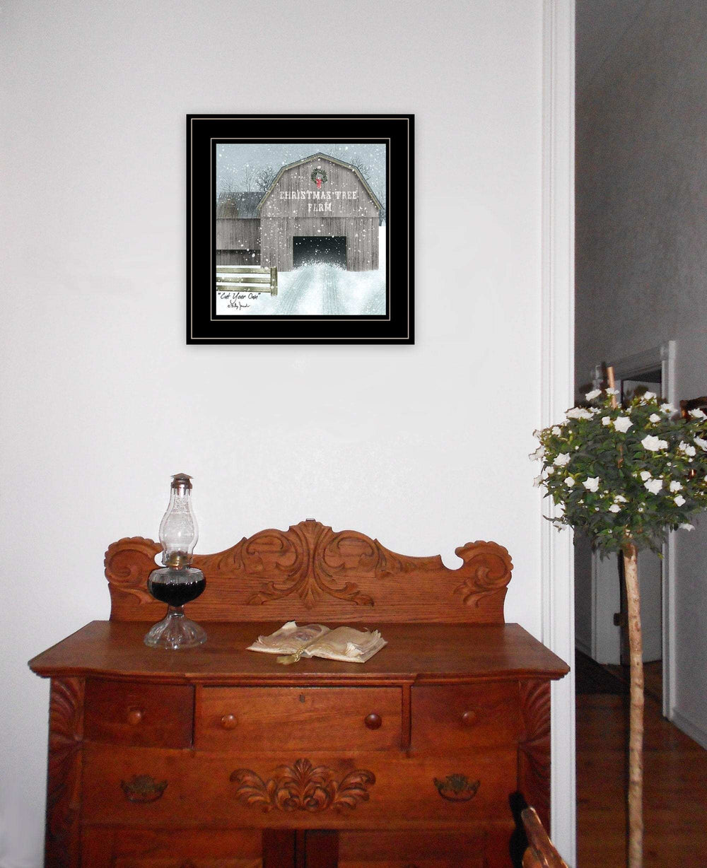 Cut Your Own 2 Black Framed Print Wall Art - Homeroots - Flyclothing LLC