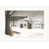 Christmas Time is coming 1 White Framed Print Wall Art - Homeroots - Flyclothing LLC