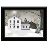 Silent Night 1 Black Framed Print Wall Art - Homeroots - Flyclothing LLC