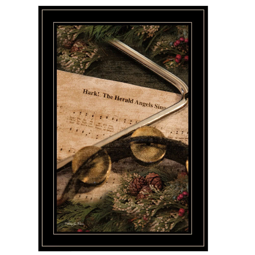 The Angels Sing 2 Black Framed Print Wall Art - Homeroots - Flyclothing LLC