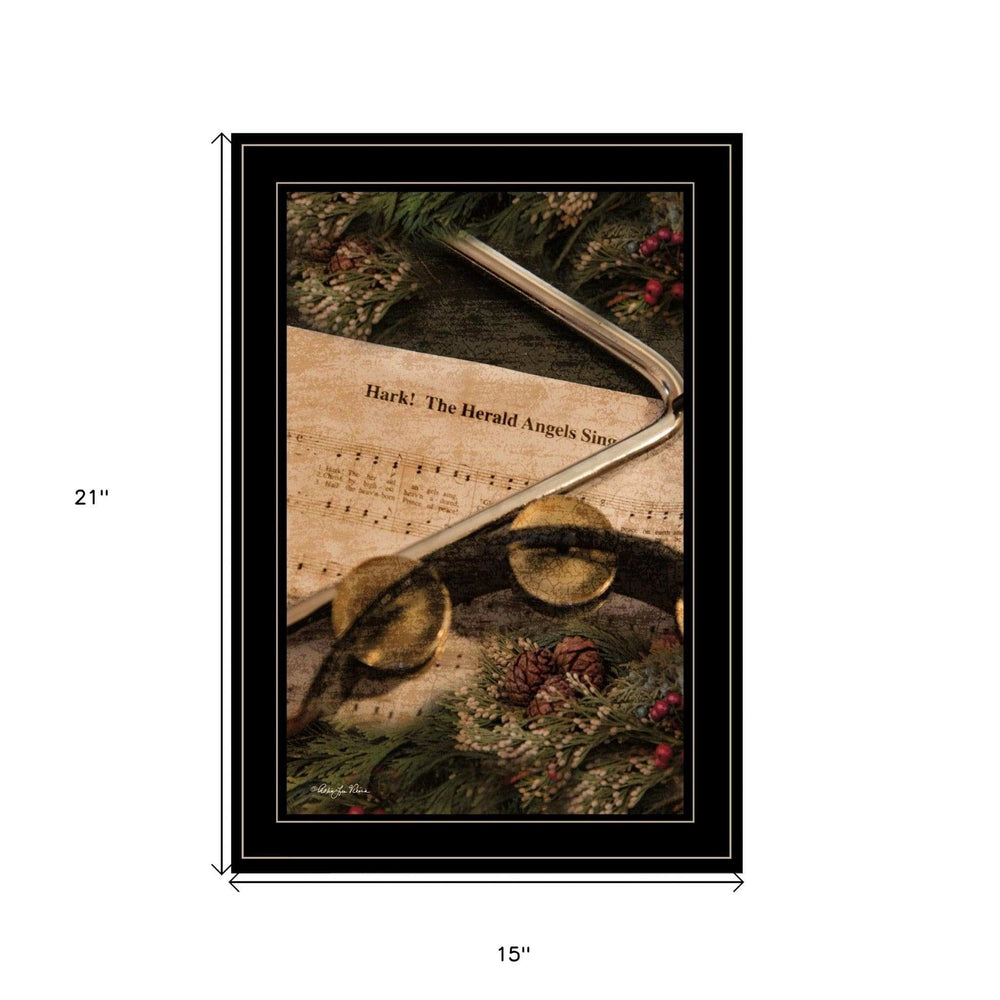 The Angels Sing 2 Black Framed Print Wall Art - Homeroots - Flyclothing LLC