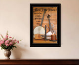 Music 10 Black Framed Print Wall Art - Homeroots - Flyclothing LLC