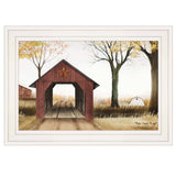 Bucks County Bridge 1 White Framed Print Wall Art - Homeroots - Flyclothing LLC