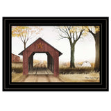 Bucks County Bridge 3 Black Framed Print Wall Art - Homeroots - Flyclothing LLC
