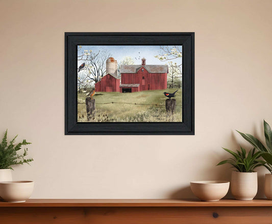 Harbingers of Spring 6 Black Framed Print Wall Art - Homeroots - Flyclothing LLC