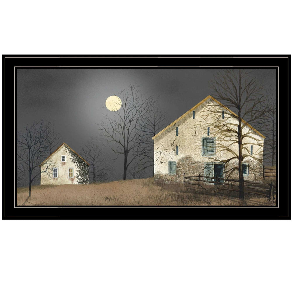 Still of the Night 6 Black Framed Print Wall Art - Homeroots - Flyclothing LLC