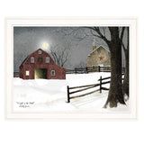 Light in the Stable 5 White Framed Print Wall Art - Homeroots - Flyclothing LLC