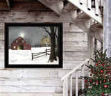 Light in the Stable 7 Black Framed Print Wall Art - Homeroots - Flyclothing LLC