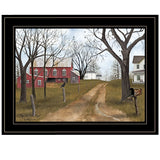 The Old Dirt Road 3 Black Framed Print Wall Art - Homeroots - Flyclothing LLC