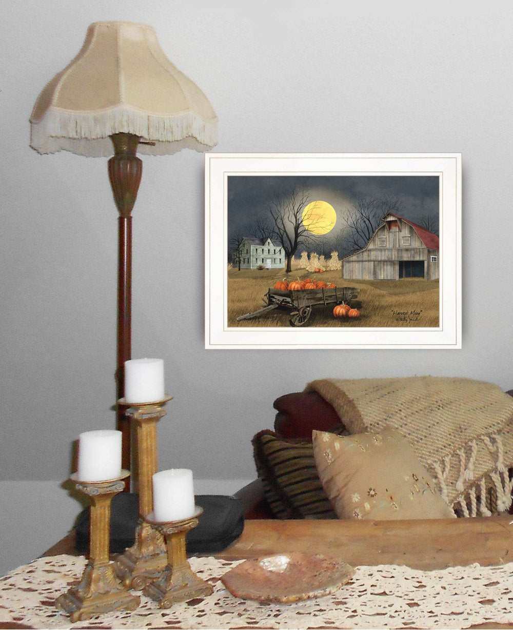 Harvest Moon 5 White Framed Print Kitchen Wall Art - Homeroots - Flyclothing LLC