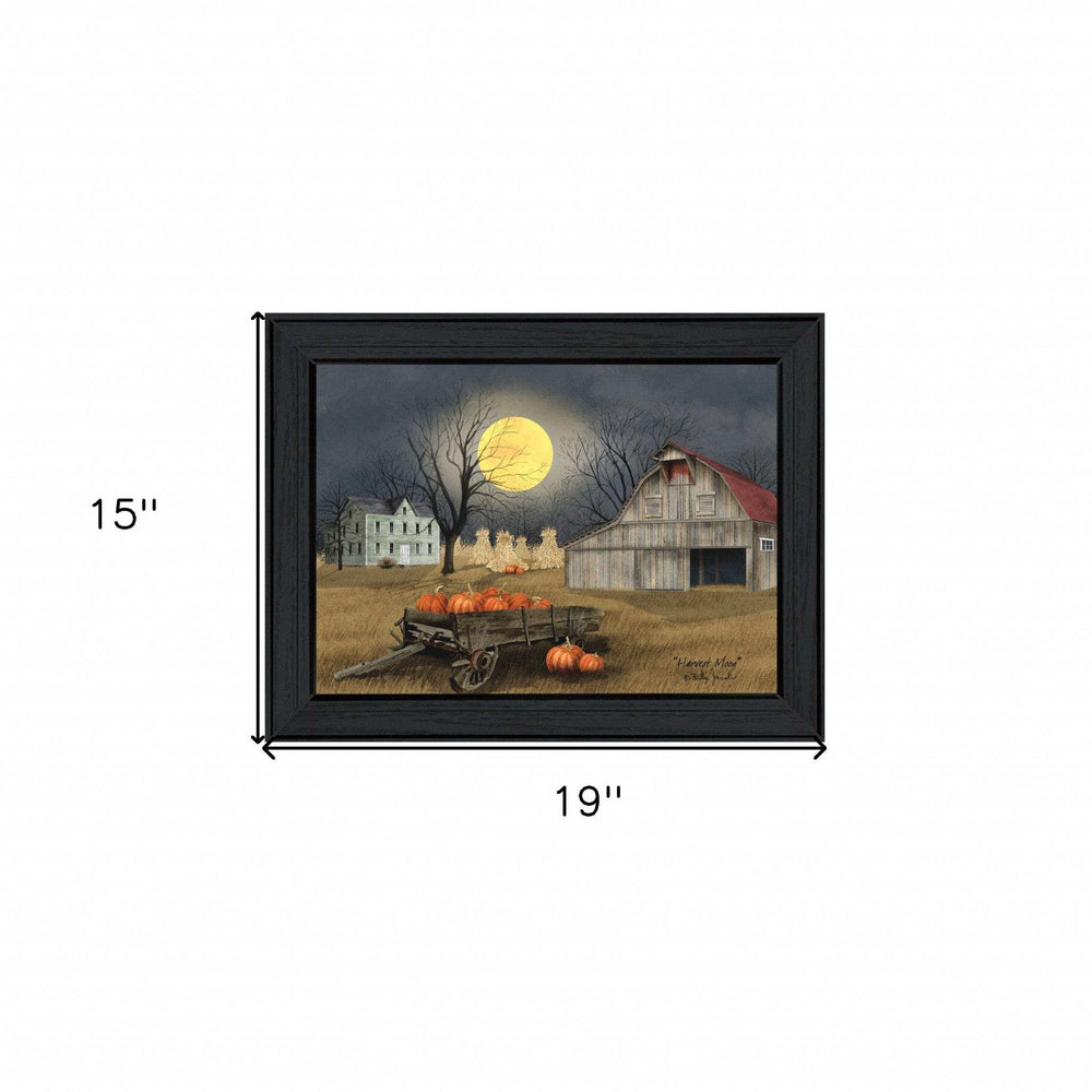 Harvest Moon 6 Black Framed Print Kitchen Wall Art - Homeroots - Flyclothing LLC