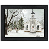 I Heard the Bells on Christmas 2 Black Framed Print Wall Art - Homeroots - Flyclothing LLC