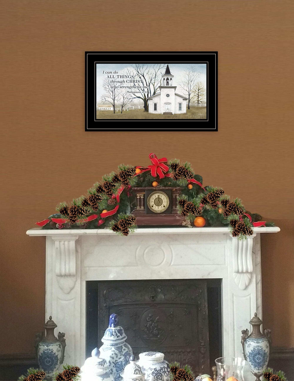 I Can Do All Things 4 Black Framed Print Wall Art - Homeroots - Flyclothing LLC