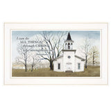 Amazing Grace 4 White Framed Print Wall Art - Homeroots - Flyclothing LLC