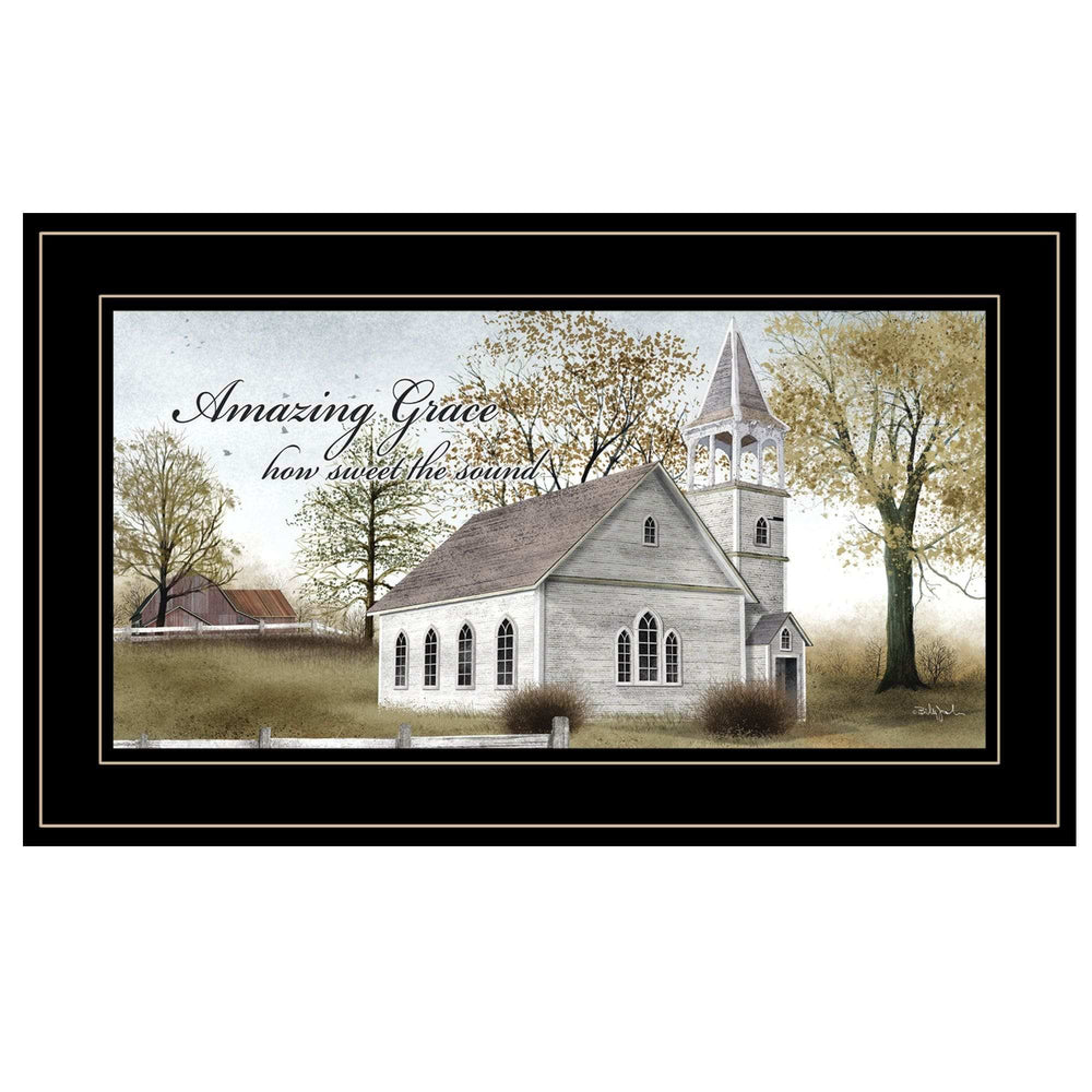 Amazing Grace 6 Black Framed Print Wall Art - Homeroots - Flyclothing LLC
