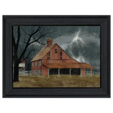 Dark and Stormy Night 3 Black Framed Print Wall Art - Homeroots - Flyclothing LLC