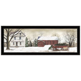 Christmas Trees for Sale Black Grooved Frame Wall Art - Homeroots - Flyclothing LLC