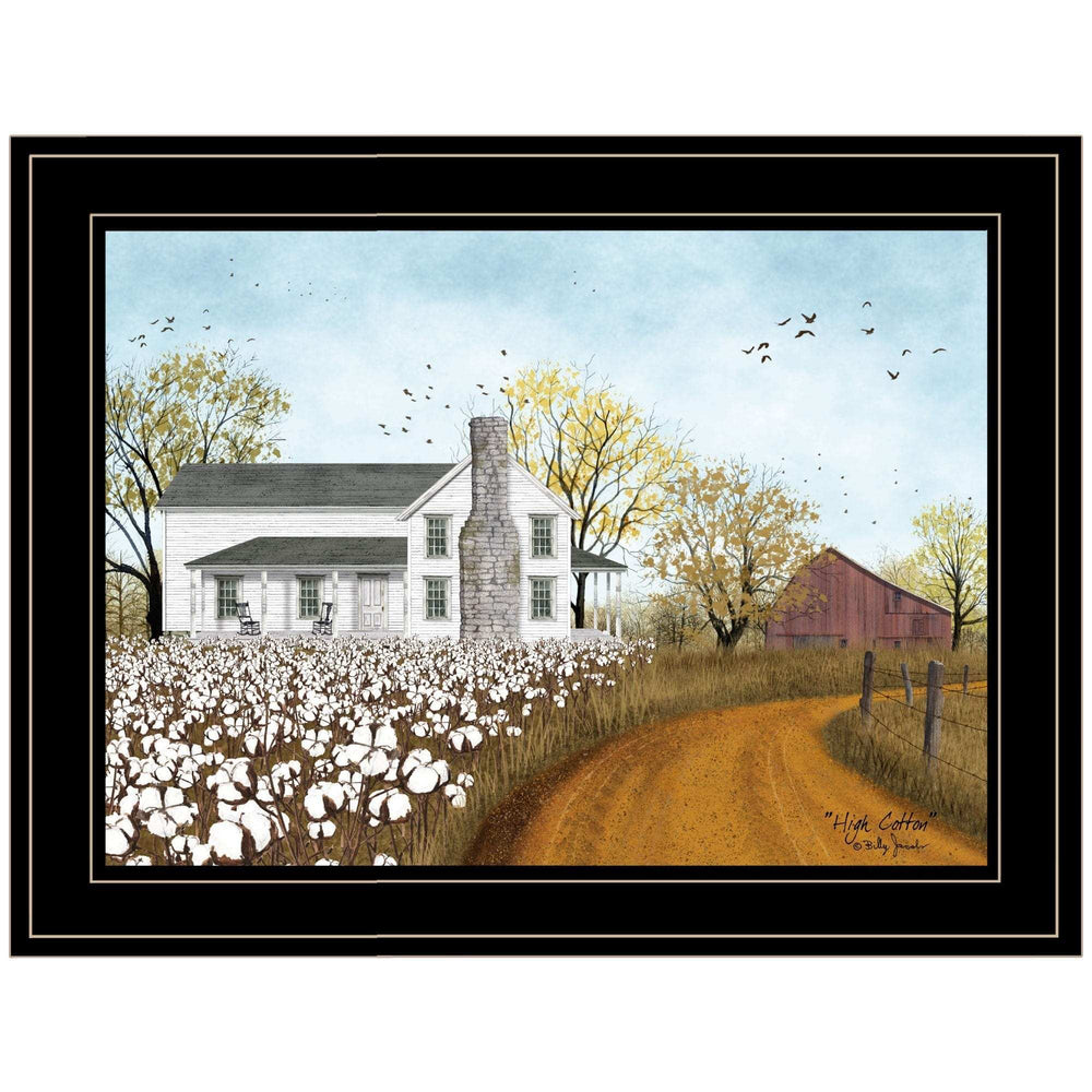High Cotton 2 Black Framed Print Wall Art - Homeroots - Flyclothing LLC