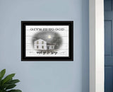 Give It To God Black Framed Print Wall Art - Homeroots - Flyclothing LLC