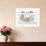 Rise And Shine 7 White Framed Print Wall Art - Homeroots - Flyclothing LLC