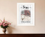 Farm Charm 1 White Framed Print Wall Art - Homeroots - Flyclothing LLC