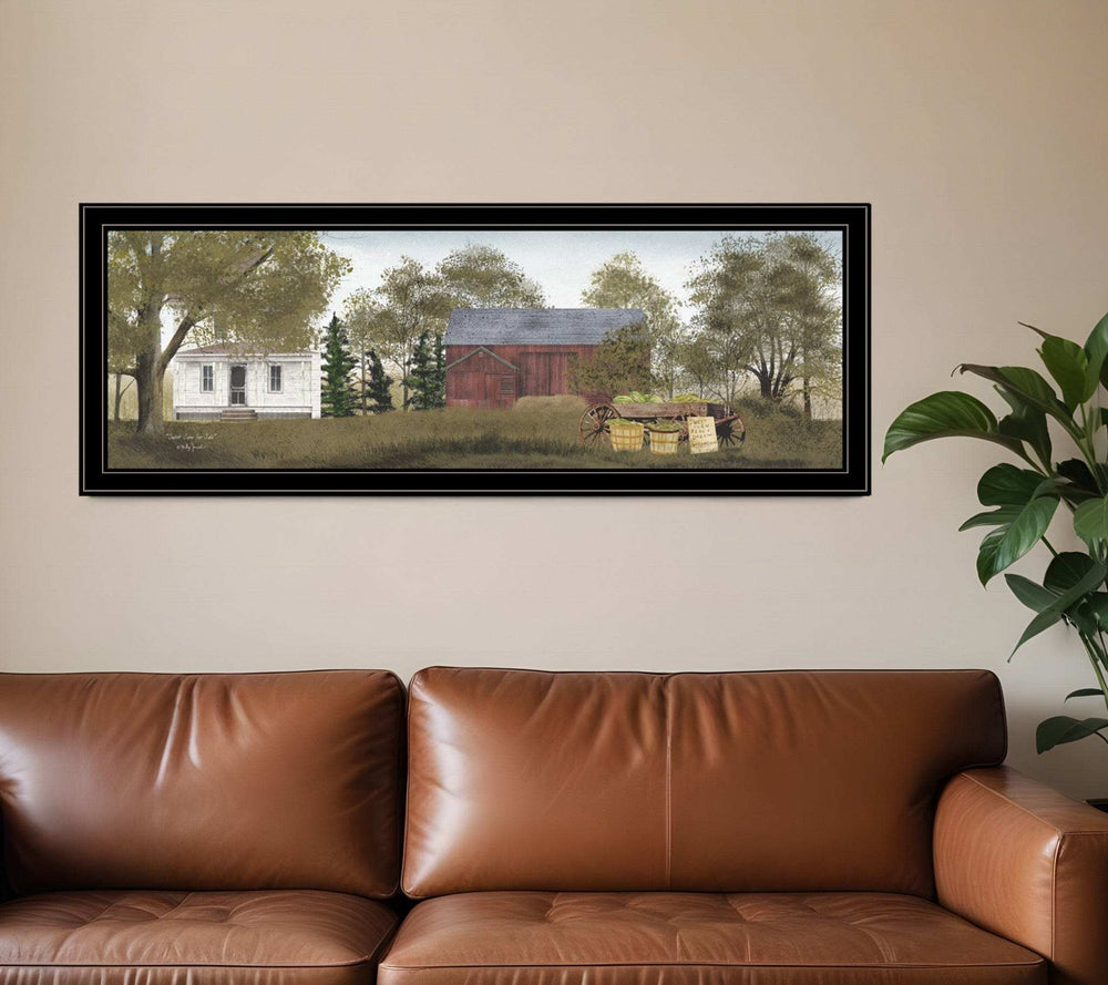 Sweet Corn For Sale 3 Black Framed Print Wall Art - Homeroots - Flyclothing LLC