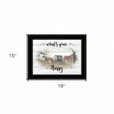 Whats Your Hurry 2 Black Framed Print Wall Art - Homeroots - Flyclothing LLC