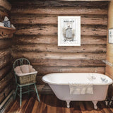 Relax Sit A Spell White Framed Print Bathroom Wall Art - Homeroots - Flyclothing LLC