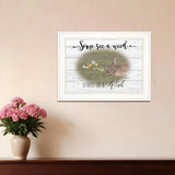 Some See A Weed 1 White Framed Print Wall Art - Homeroots - Flyclothing LLC
