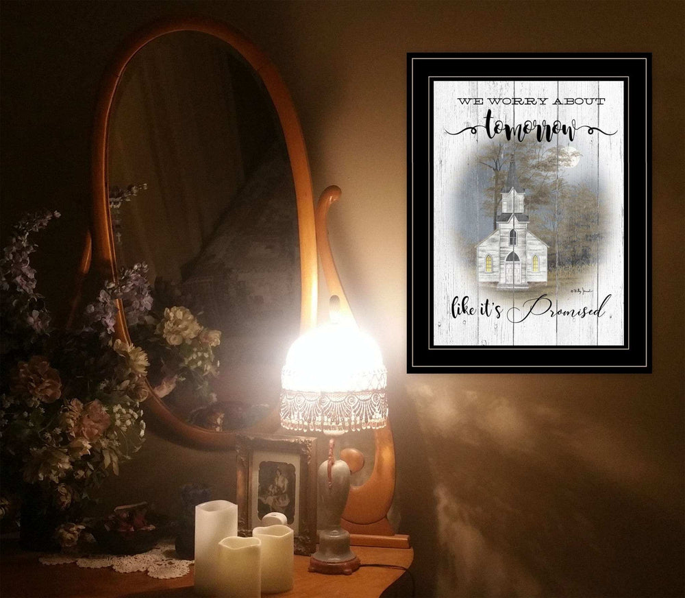 Tomorrow 2 Black Framed Print Wall Art - Homeroots - Flyclothing LLC