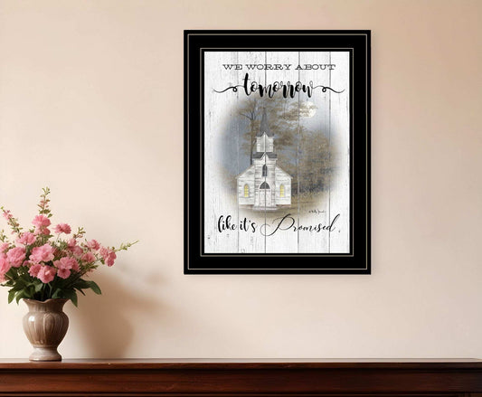 Tomorrow 2 Black Framed Print Wall Art - Homeroots - Flyclothing LLC