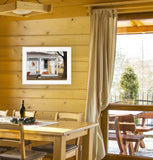 Autumn Greetings 1 White Framed Print Wall Art - Homeroots - Flyclothing LLC