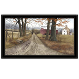 The Road Home 9 Black Framed Print Wall Art - Homeroots - Flyclothing LLC