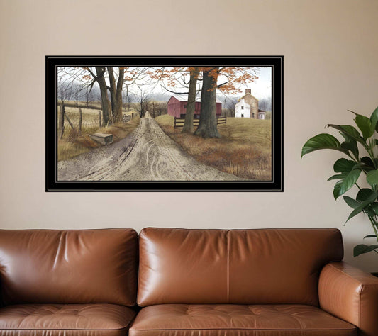 The Road Home 9 Black Framed Print Wall Art - Homeroots - Flyclothing LLC