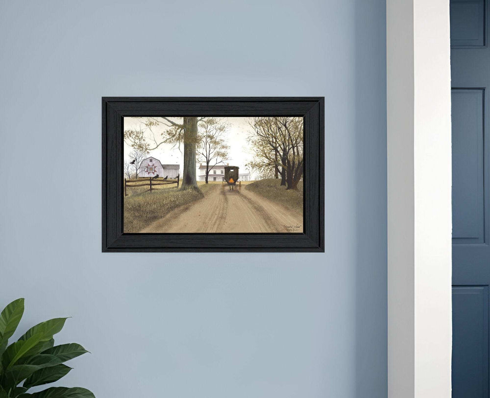Headin Home 2 Black Framed Print Wall Art - Homeroots - Flyclothing LLC