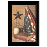 God and Country 3 Black Framed Print Wall Art - Homeroots - Flyclothing LLC