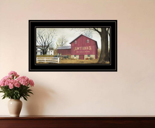 Antique Barn 6 Black Framed Print Wall Art - Homeroots - Flyclothing LLC